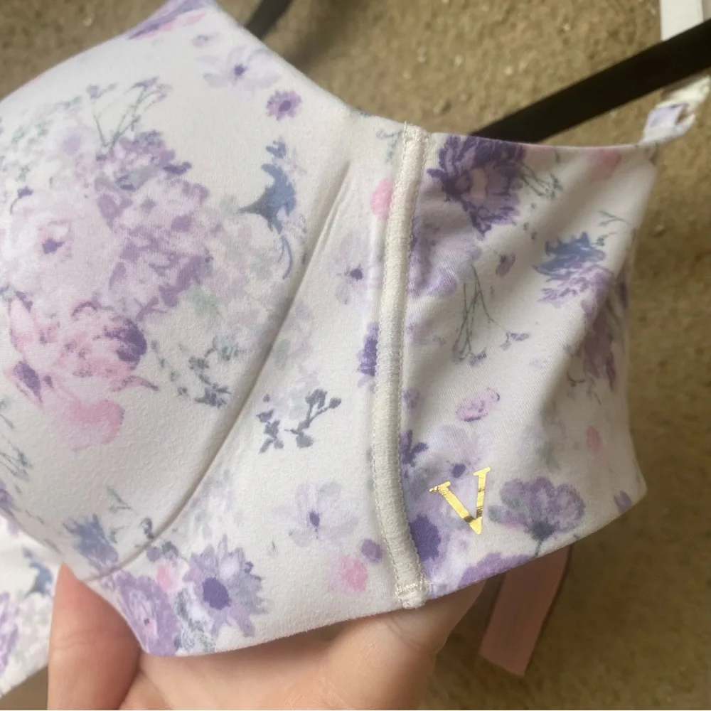 Victoria secrets bra Flora padded no wire size 34D - Picture 4 of 4